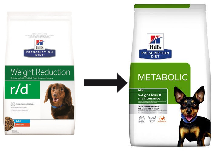 Hill's Prescription Diet Metabolic Mini au poulet pour petit chien
