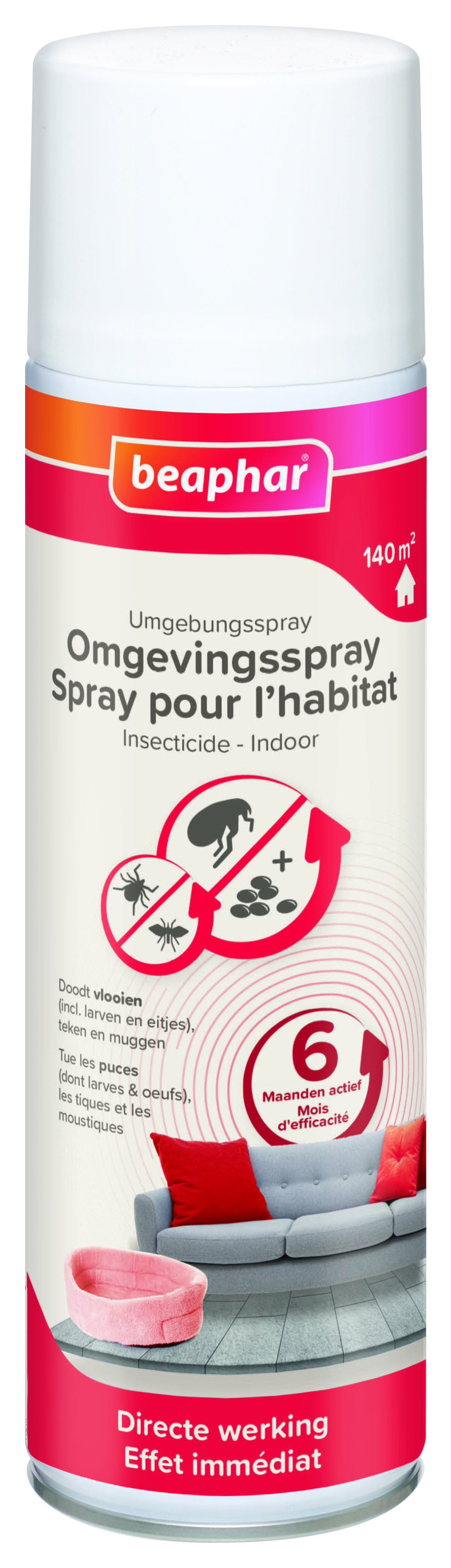 Beaphar Omgevingsspray anti-vlo