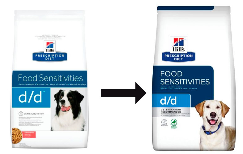 Hill's Prescription Diet D/D Food Sensitivities au canard & riz pour chien