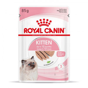 Royal Canin Kitten Loaf (mousse) pour chaton 1 boîte (12 x 85 g)