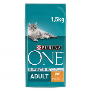 Purina One Adult au poulet pour chat 2 x 3 kg