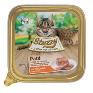 Stuzzy Pâtée à la dinde pour chat 100 gr. 2 lots (64 x 100 g)