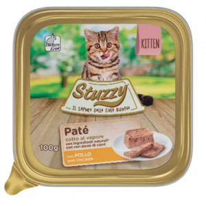 Stuzzy Pâtée au poulet pour chaton 100 gr. 1 lot (32 x 100 g)