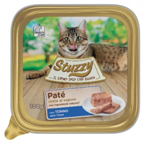 Stuzzy Pâtée au thon pour chat 100 gr. 4 lots (128 x 100 g)