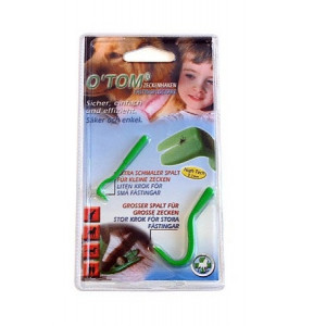 O'Tom crochet pour tiques Chien et Chat 1 paquet