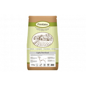 Prestano Light Sterilised pour chiens 2 x 12 kg