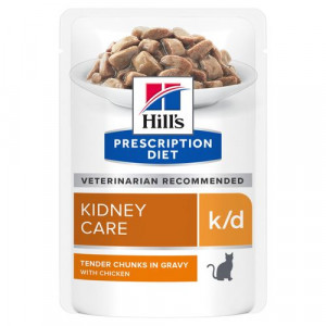 Hill’s Prescription Diet Féline Chat K/D, poulet