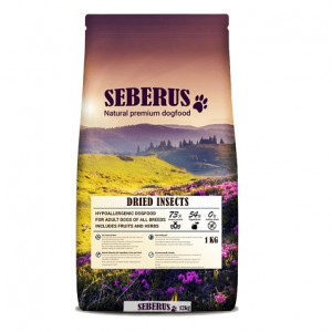 Seberus Dried Insects - nourriture pour chien sans céréales plus durable 1 kg