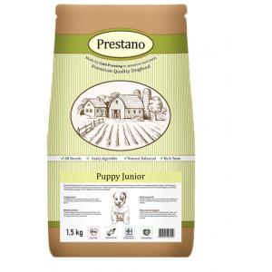 Prestano Puppy Junior pour chien 4 x 12 kg