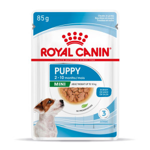 Royal Canin Mini Puppy Sachets pour chiot 2 boîtes (24 x 85 g)