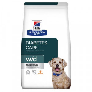 Hill's Prescription Diet W/D Diabetes au poulet pour chien 4 kg