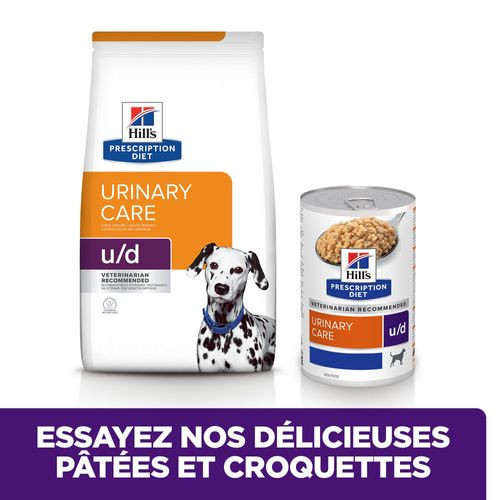 Hill's Prescription Diet u/d Boite 370g pour Chien