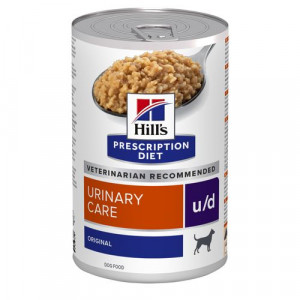 Hill's Prescription Diet U/D Urinary pâtée pour chien (boîte) 1 lot (12 x 370 g)
