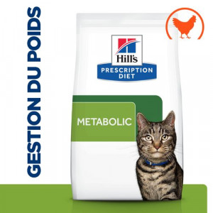 Hill's Prescription Diet Metabolic au poulet pour chat