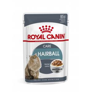 Royal Canin Hairball Care en sauce pâtée pour chat (85 g) 1 boîte (12 x 85 g)