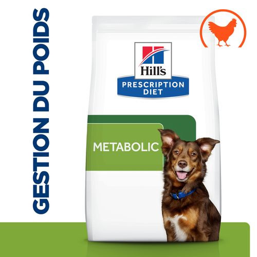 Hill's Prescription Diet Metabolic au poulet pour chien