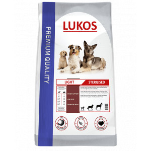 Lukos Light Sterilised pour chien 10 kg