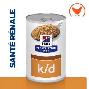 Hill's Prescription Diet K/D Kidney Care pâtée pour chien (boîte)
