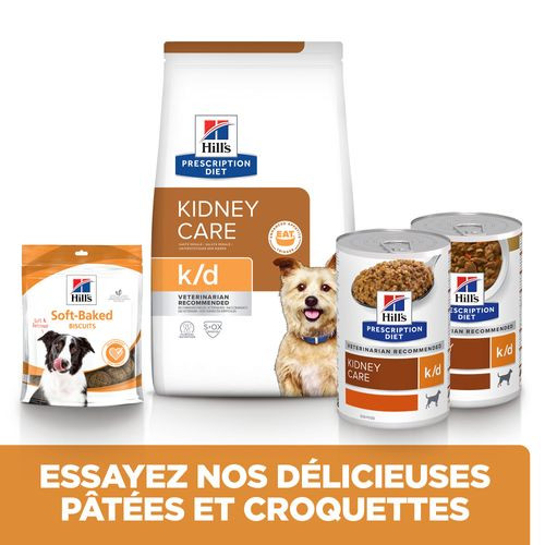 Hill's Prescription Diet K/D Kidney Care pâtée pour chien (boîte)