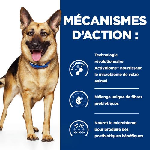 Hill's Prescription Diet Gastrointestinal Biome mijoté pour chien au poulet & carottes (boîte)