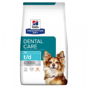 Hill's Prescription Diet T/D Dental Mini au poulet pour petit chien 3 x 3 kg