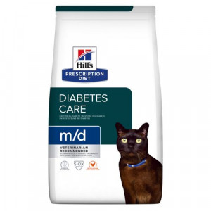 Hill's Prescription Diet M/D Diabetes au poulet pour chat 3 kg