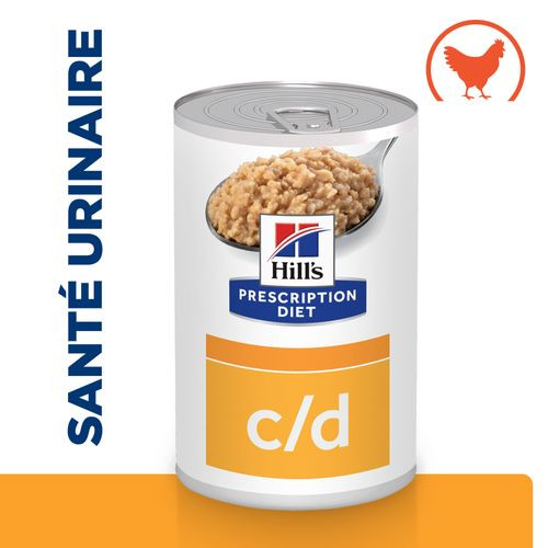 Hill’s Prescription Diet C/D 370g Boite Chien