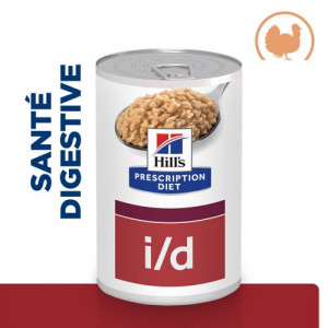 Hill's Prescription Diet I/D (i/d) Digestive pâtée à la dinde pour chien (boîte)