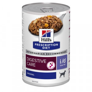 Hill's Prescription Diet I/D Low Fat Digestive pâtée pour chien (boîte) 2 lots (24 x 360 g)