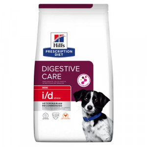 Hill's Prescription Diet I/D Stress Digestive Mini au poulet pour petit chien 6 kg