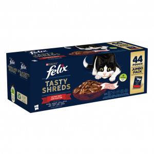 Felix Succulent Grill Sélection Campagne boeuf, poulet, canard, dinde en sauce (44x80g) 2 dozen (88 x 80 g)