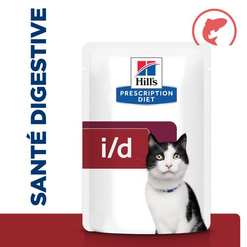 Hill's Prescription Diet i/d met zalm kattenvoer pouch