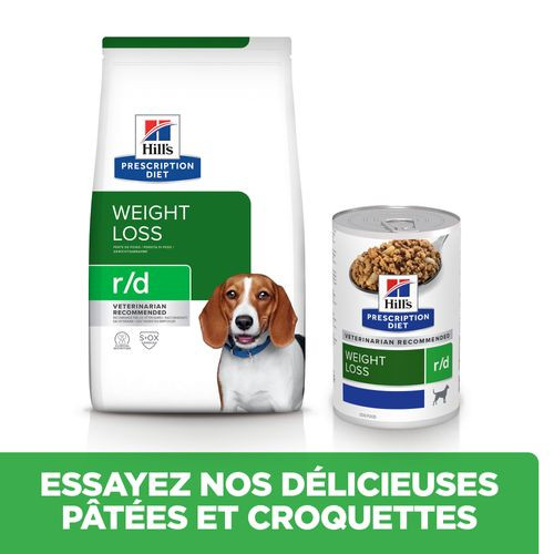 Hill's Prescription Diet R/D Weight Loss pâtée pour chien (boîte)