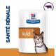 Hill's Prescription Diet K/D Kidney sachet repas au boeuf pour chat