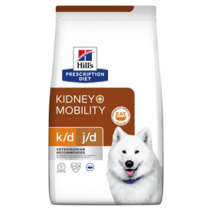 Hill's Prescription Diet K/D J/D Kidney + Mobility pour chien 12 kg