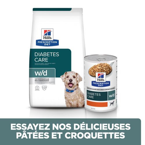 Hill's Prescription Diet W/D Boite 370g Chien