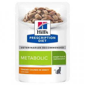 Hill's Prescription Metabolic Weight Management pâtée pour chat 85g 1 boîte (12 x 85 g)