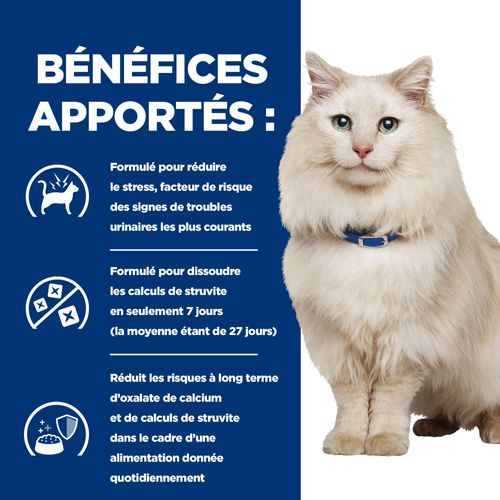 Hill’s Prescription C/D Urinary Care Urinary Stress ragoût 82 g pour chat (boîte)