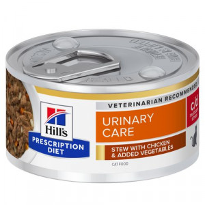 Hill's Prescription C/D Urinary Care Urinary Stress ragoût 82 g pour chat (boîte) 2 lots (48 x 82 g)