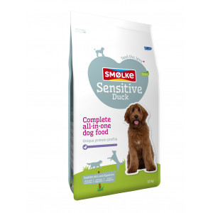 Smølke Sensitive au canard pour chien 2 x 3 kg