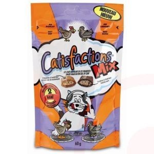 Catisfactions Mix Poulet & Canard Friandise pour chat