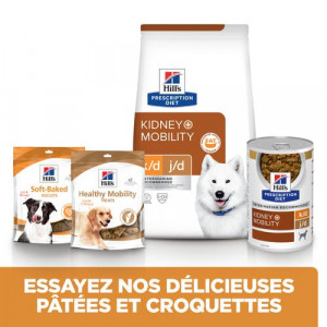 Hill's Prescription Diet K/D J/D Kidney + Mobility pour chien