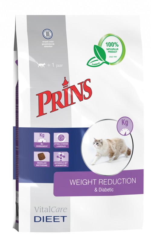 Prins Vitalcare Diet Weight Reduction & Diabetic pour chat