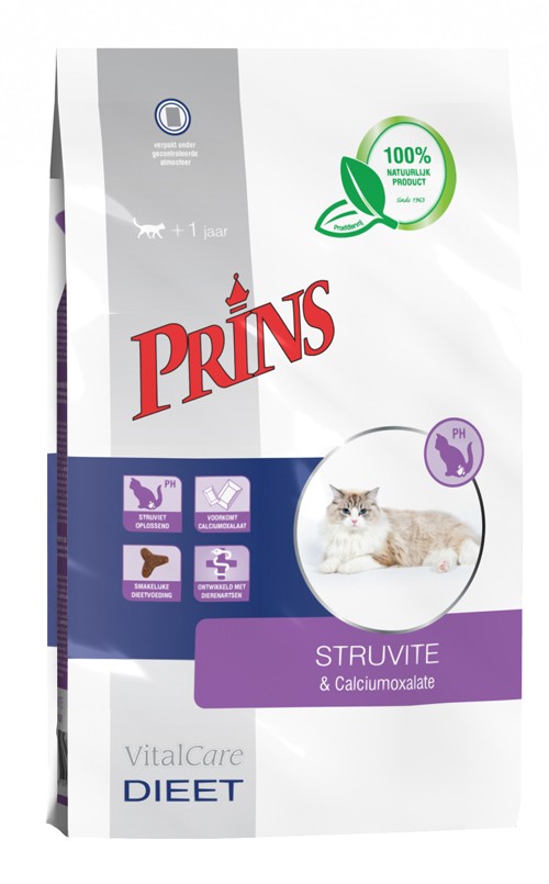 Prins Vitalcare Diet Struvite & Calciumoxalate pour chat