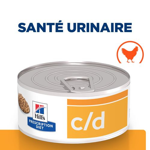 HILL'S Prescription Diet s/d Urinary Care Croquettes pour Chat adulte - Au  poulet