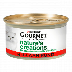 Gourmet Nature's Creations au bœuf pâtée pour chat 24 x 85 g