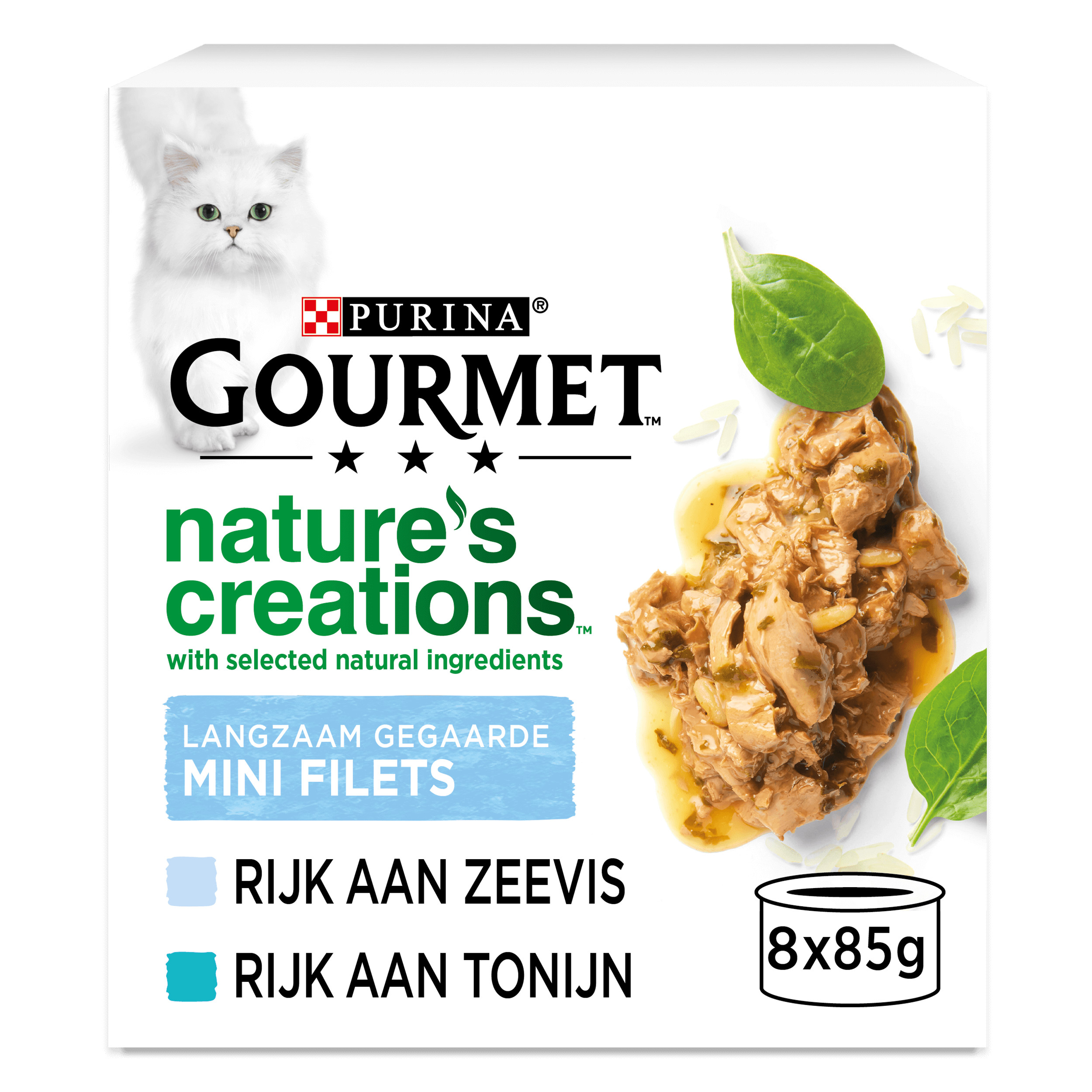 Gourmet Nature's Creations Zeevis kattenvoer
