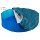 Housse protection de piscine pour chien