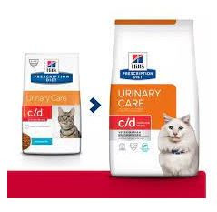 Hill's Prescription Diet C/D Multicare Stress Urinary Care kattenvoer met zeevis