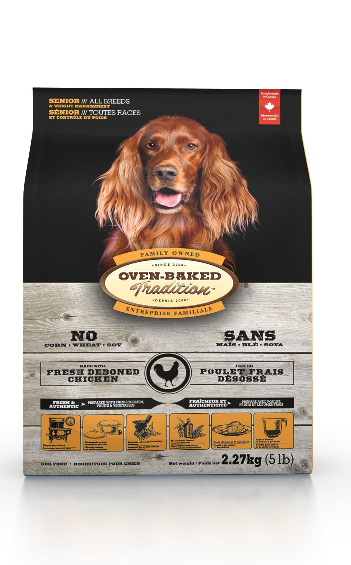 OvenBaked Tradition Senior au poulet pour chien Envoi rapide
